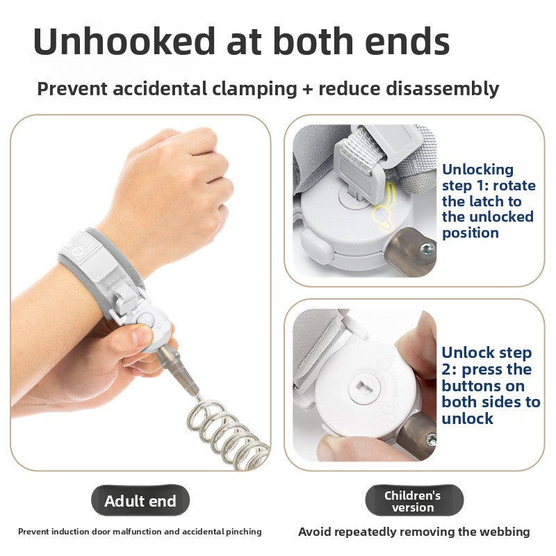 Children Anti-Lost Harness with Reflective Strap Adjustable Safety Leash