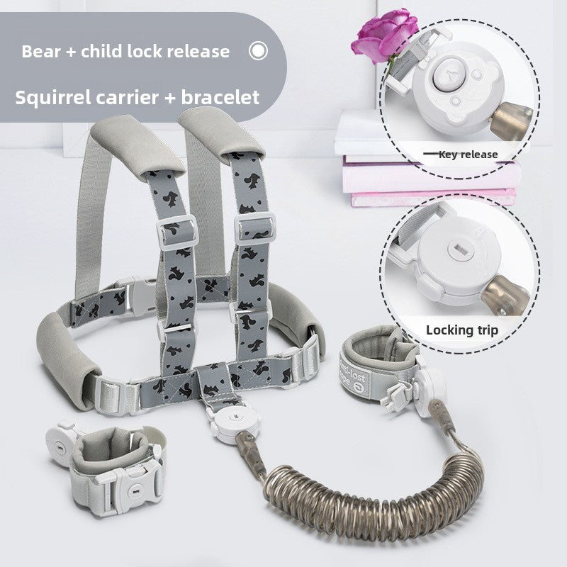 Children Anti-Lost Harness with Reflective Strap Adjustable Safety Leash